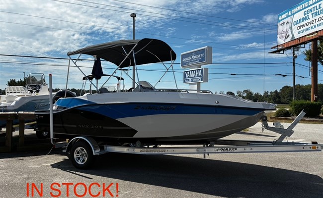 2026 Starcraft SVX 191 Electric Blue/Black/Quicksilver 